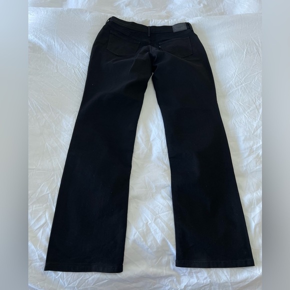 Levis | Women’s SZ 10 (31” Inseam) 505 Jeans Black Denim Straight Leg | EUC - Picture 6 of 9